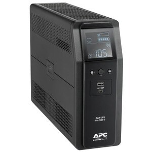APC by Schneider Electric Back-UPS Pro BR1200SI Linha interativa UPS - 1.20 kVA/720 W - Torre - AVR - 230 V AC Input - 230