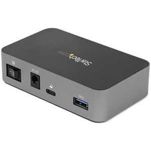 StarTech.com USB-Hub - USB 3.1 Typ C - Extern - Schwarz, Grau - UASP-Support - 4 Total USB Port(s) - 4 USB 3.1 Port(s) - L