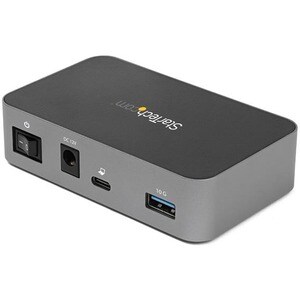 StarTech.com USB-Hub - USB 3.1 Typ C - Extern - Schwarz, Grau - UASP-Support - 4 Total USB Port(s) - 4 USB 3.1 Port(s)