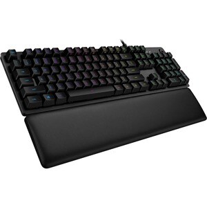 Logitech G G513 CARBON Gaming Keyboard - Cable Connectivity - USB 2.0 Interface - RGB LED - Spanish - QWERTY Layout - Carb