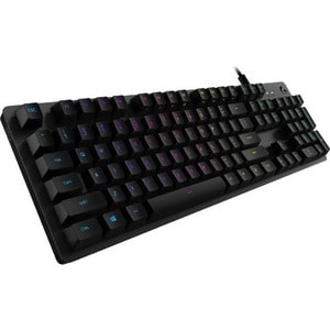 Logitech G512 Gaming Keyboard - Cable Connectivity - USB 2.0 Interface - Spanish - Carbon - Mechanical Keyswitch - Windows