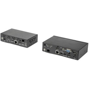 StarTech.com Video-Extender-Transmitter/Receiver - Verkabelt - TAA-konform - 4 Eingabegerät - 1 Ausgabegerät - 70 m Reichw
