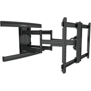 StarTech.com TV Wall Mount supports up to 100" VESA Displays - Low Profile Full Motion Large TV Wall Mount - Heavy Duty Ad