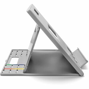 Kensington SmartFit Height Adjustable Notebook Stand - Up to 43.2 cm (17") Screen Support - Grey - For Notebook, Home - Ad