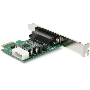 StarTech.com 4-port PCI Express RS232 Serial Adapter Card - PCIe to Serial DB9 RS-232 Controller Card - 16950 UART - Windo