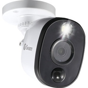 Swann PRO-1080MSFB 2 Megapixel HD Surveillance Camera - Bullet - 30 m - 1920 x 1080 - Wall Mount - Google Assistant Supported