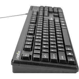 Rocstor KS20T Security USB Keyboard with Built-in Smartcard Reader - 104 Key - Common Access Card CAC Compatible - PIV Com