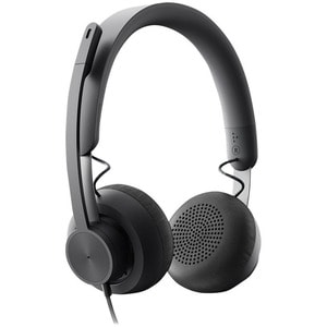 Logitech Zone Wired Noise Cancelling Headset, Certified for Microsoft Teams with advanced noise-canceling mic, USB-C with 