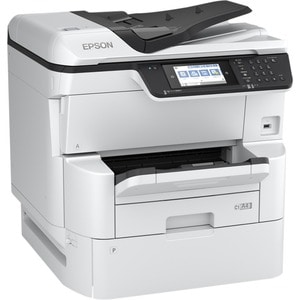 Epson WorkForce Pro WF-C878RDWF Wireless Inkjet Multifunction Printer - Colour - Copier/Fax/Printer/Scanner - 35 ppm Mono/