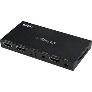 HDMI SPLITTER - 2 PORT HDMI 2.0 4K 60HZ WITH SCALER - 7.1 SOUND