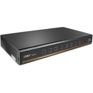 Vertiv Cybex Secure MultiViewer KVM Switch 8 port | NIAP Approved | Dual AC - Secure Desktop KVM Switches | Secure KVM Swi