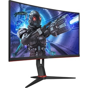 AOC C27G2ZE 27" Class Full HD Ecrã curvo Monitor LCD para gaming - 16:9 - 68.6 cm (27") Viewable - Alinhamento vertical (V
