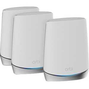 Netgear Orbi RBK753 IEEE 802.11ax Ethernet Drahtlos Router - 2,40 GHz ISM-Band - 5 GHz UNII-Band - 525 MB/s Drahtlosgeschw