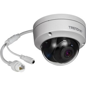Cámara de red TRENDnet TV-IP315PI 4 Megapíxel Interior/Exterior HD - Cúpula - 30 m - H.264, H.265, MJPEG - 2560 x 1440 Fij