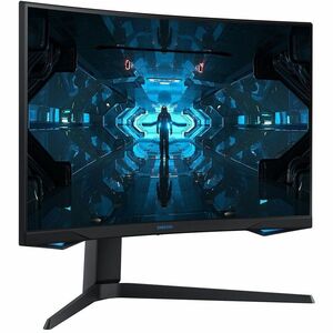 Samsung Odyssey G7 C27G75TQSN 27" Class WQHD Curved Screen LED Monitor - 16:9 - Black - 26.9" Viewable - Vertical Alignmen