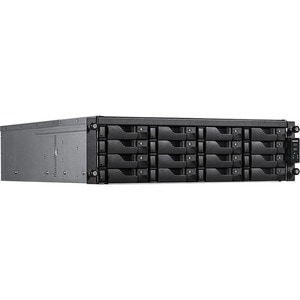 ASUSTOR Lockerstor 16R Pro AS7116RDX SAN/NAS Storage System - Intel Xeon E-2224 Quad-core (4 Core) 3.40 GHz - 16 x HDD Sup