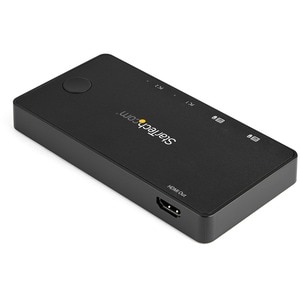 Switch KVM StarTech.com - 2 Computer - 3840 x 2160 - 4 x USB - 1 x HDMI - Desktop
