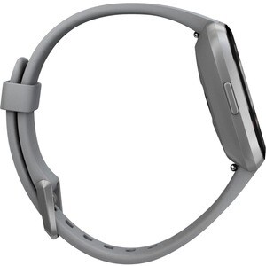 Fitbit Versa Smart Watch - Rectangular Case Shape - 24.08 mm Case Height - 24.08 mm Case Width - Grey Body Color - Alumini