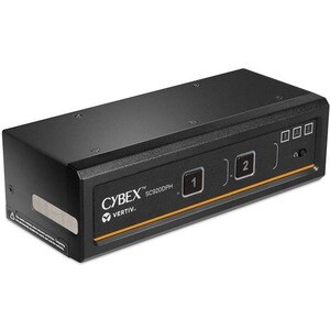 Vertiv Cybex SC900 Secure KVM | Dual Head | 2 Port Universal DisplayPort | NIAP version 4.0 Certified - Secure Desktop KVM