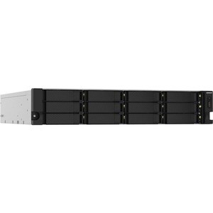 QNAP TS-1232PXU-RP-4G 12 x Gesamtzahl Einschübe SAN/NAS-Speichersystem - 512 MB Größe Flash-Speicher - Annapurna Labs Alpi
