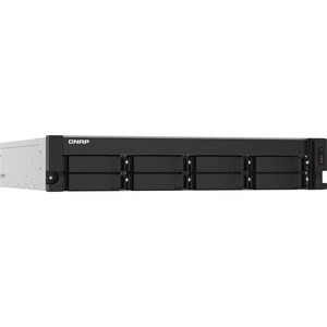 Système de stockage SAN/NAS QNAP TS-832PXU-RP-4G - 8 x Total de compartiments - 512 Mo Flash Memory Capacity - Annapurna L