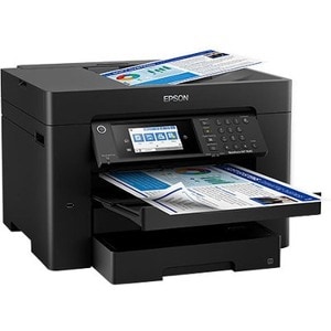 Epson WorkForce Pro WF-7840 Inkjet Multifunction Printer-Color-Copier/Fax/Scanner-4800x2400 dpi Print-Automatic Duplex Pri