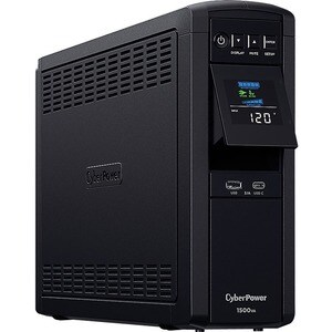 UPS de línea interactiva CyberPower PFC Sinewave CP1500PFCLCDA - 1.50kVA/1kW - Torre - AVR - 8Hora(s) Recharge - 2.50Minut