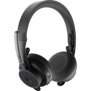 Logitech Zone Kabellos Über das Ohr, Kopfbügel Stereo Headset - Graphit - Binaural - Geschlossen - 30 Hz bis 13 kHz Freque