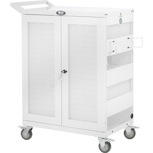 Tripp Lite by Eaton Safe-IT Multi-Device UV Charging Cart, Hospital-Grade, 32 AC Outlets, Laptops, Chromebooks, Antimicrob