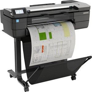 HP Designjet T830 Tintenstrahl-Großformatdrucker - Includes Drucker, Kopierer, Scanner - 609,60 mm (24 Zoll) Druckbreite -