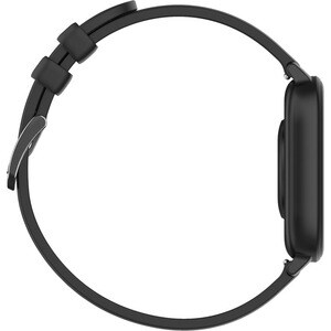 MaxCom FW35 Aurum Smart Watch - Negro Cuerpo - Monitor de ritmo cardiaco, Podómetro - Pulso cardíaco - 2,6 cm (1") - Salud