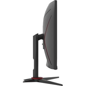 Monitor de juego LCD AOC C24G2AE 59,9 cm (23,6") Full HD Pantalla curva WLED - 16:9 - Rojo negro - 609,60 mm Class - Verti