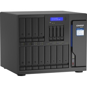 Système de stockage SAN/NAS QNAP TVS-H1688X-W1250-32G - 16 x Total de compartiments - 5 Go Flash Memory Capacity - Intel X
