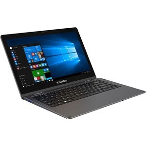 Hyundai HyFlip 13.3" Celeron Laptop, 4GB RAM, 64GB Storage, Expandable M.2 2280 SSD Slot, 2.0MP Camera, Windows 10 Home S 