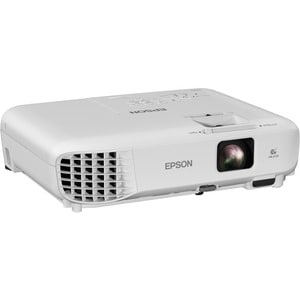 Epson EB-W06 3LCD Projector - 16:10 - White - 1280 x 800 - Front, Ceiling - 6000 Hour Normal Mode - 12000 Hour Economy Mod