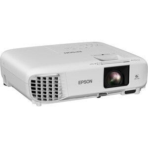 Epson EB-FH06 3LCD Projector - 16:9 - White - 1920 x 1080 - Front, Ceiling - 1080p - 6000 Hour Normal Mode - 12000 Hour Ec