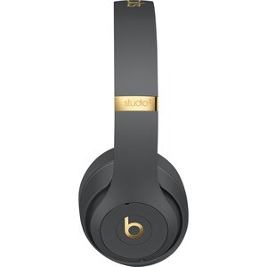 Casque Beats by Dr. Dre Studio3 - Câblé / Sans fil - Design Sur tête - Stéréo - Couleur Gris - Binaural - Circumaural - Bl
