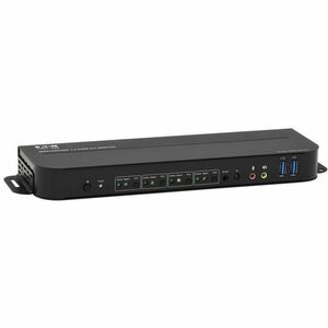 Eaton Tripp Lite Series 4-Port DisplayPort/USB KVM Switch - 4K 60 Hz, HDR, HDCP 2.2, IR, DP 1.4, USB Sharing - 4 Computer(