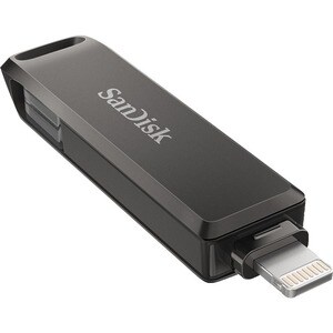 SanDisk iXpand Flash Drive Luxe - 256 GB - USB 3.1 Type C, Lightning - 2 Year Warranty
