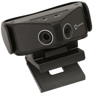 AOpen KP180 Video Conferencing Camera - 5 Megapixel - 30 fps - USB Type A - 3840 x 1920 Video - Auto-focus - 180° Angle - 