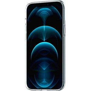 Spigen Liquid Crystal Case for Apple iPhone 12, iPhone 12 Pro Smartphone - Crystal Clear - Drop Resistant, Shock Absorbing