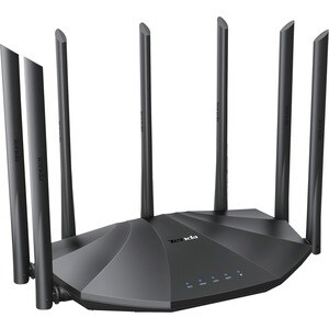 Modem/Router Inalámbrico Tenda AC23 - Wi-Fi 5 - IEEE 802.11ac - Ethernet - 2,40 GHz Banda ISM - 5 GHz Banda UNII - 7 x Ant