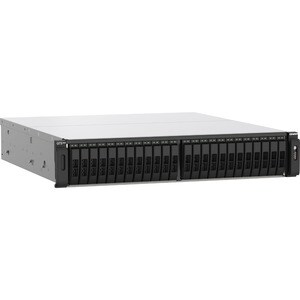 QNAP TS-H2490FU-7302P-128G 24 x Gesamtzahl Einschübe SAN/NAS-Speichersystem - 5 GB Größe Flash-Speicher EPYC 7302P Hexadec