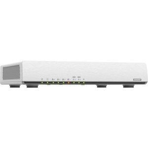 QNAP QHora-301W Wi-Fi 6 IEEE 802.11ax Ethernet Drahtlos Router - 2,40 GHz ISM-Band - 5 GHz UNII-Band - 8 x Antenne(8 x Int
