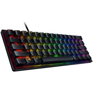 Razer Huntsman Mini - Clicky Optical Switch - US - Black - Cable Connectivity - USB Type C Interface - On The Fly Macro Re