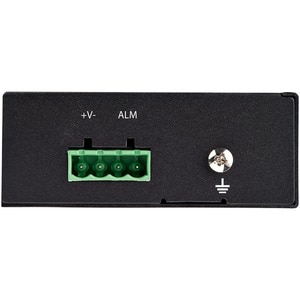 StarTech.com PoE + Industrial Media Converter 60W - Medienkonverter LWL Kupfer - Singlemode-/Multimode Glasfaser auf Kupfe