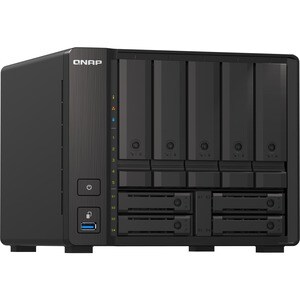 QNAP TS-H973AX-32G 9 x Total Bays SAN/NAS Storage System - 5 GB Flash Memory Capacity - AMD Ryzen V1500B Quad-core (4 Core