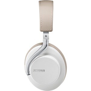 Shure AONIC 50 Wireless Noise Cancelling Headphones - Stereo - White - Mini-phone (3.5mm) - Wired/Wireless - Bluetooth - 3