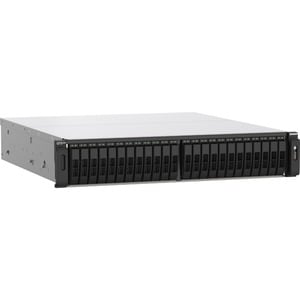 QNAP TS-H2490FU-7232P-64G 24 x Total de compartimentos Sistema de armazenamento SAN/NAS - 5 GB Flash Memory Capacity - AMD