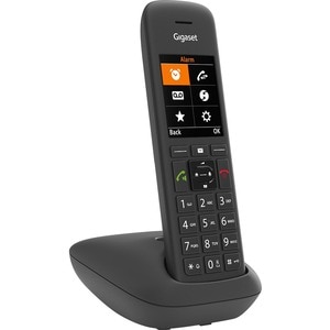 Gigaset C575 DECT-Schnurlostelefon - Schwarz - 1 Telefonleitung(en) - 1 Gleichzeitige Anrufe - Freisprecheinrichtung